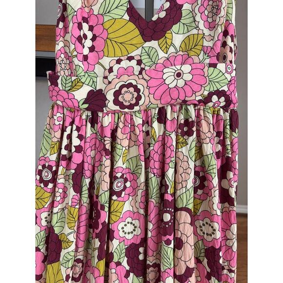 B42 Dodo Bar Or Floral Dress Womens Small Boho Swiftie Dollcore Holiday Garden - Picture 8 of 11